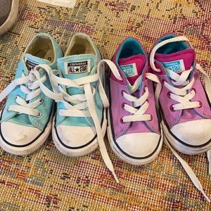 Lot of toddler converse
